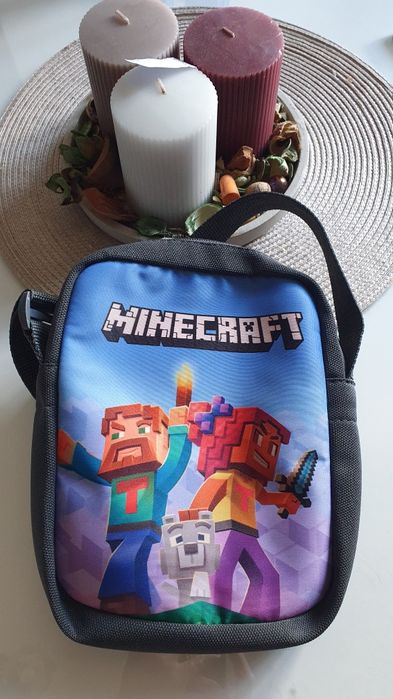 torebka chlopieca minecraft