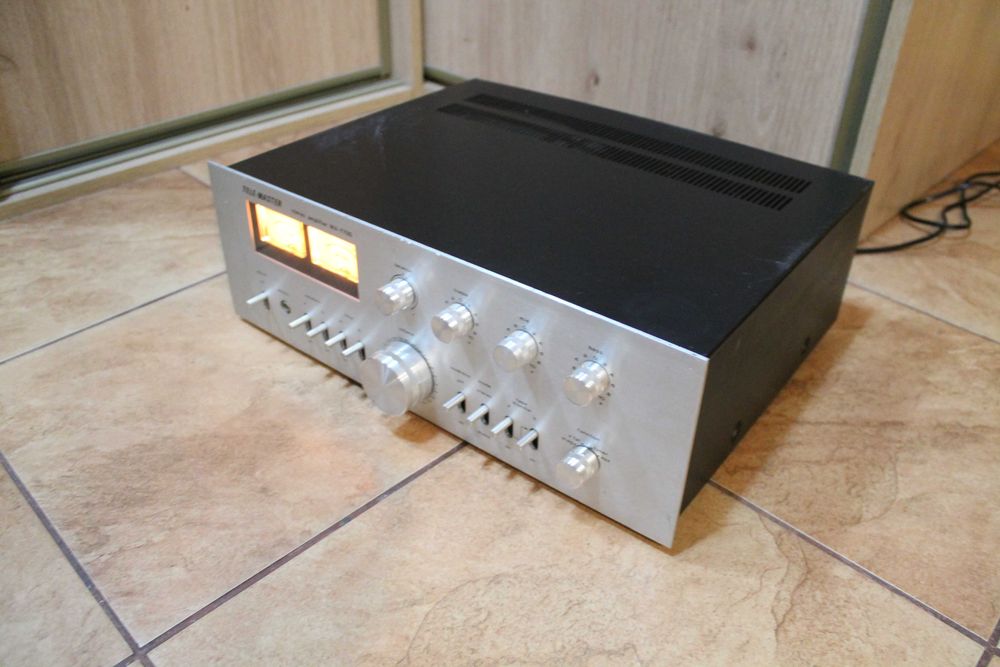 Piękny Wzmacniacz Tele-Master WA-7700 Vintage Wangine Dual Mono