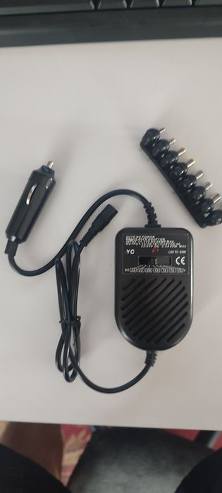 Зарядка для ноутбука від прикурювача автомобільного 12v