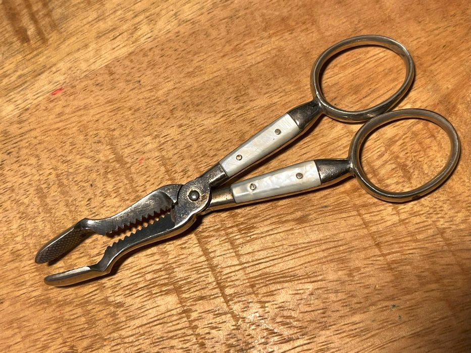 Щипцы для сахара-рафинада Щипці для цукру Перламутр Раритет