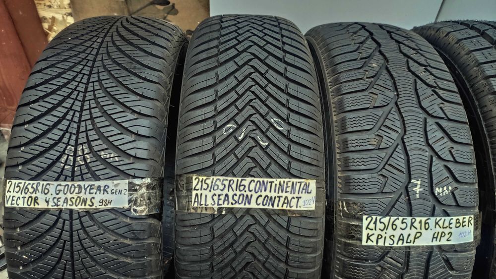 Шини одиночки 215/60R16 .Continental , Bridgestone  , Goodyear  65