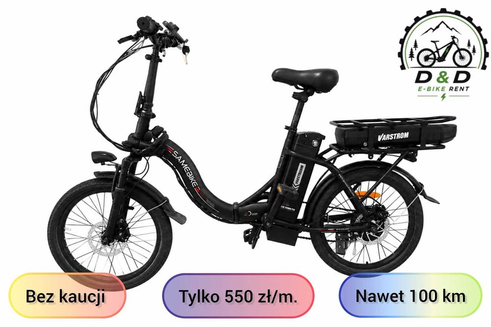 Wynajem rowerów elektrycznych / E-Bike Rent /Bez Kaucji