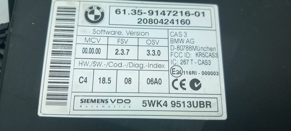 Módulo genérico BMW 5 Touring (E61)