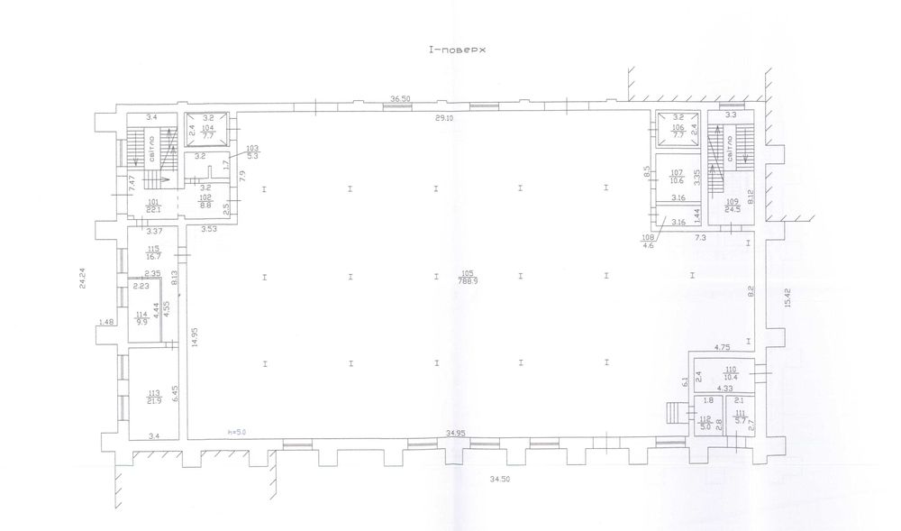 5 грн/кв.м. Оренда офісної будівлі 2880м2 ПІД РЕМОНТ. В центрі Дніпра
