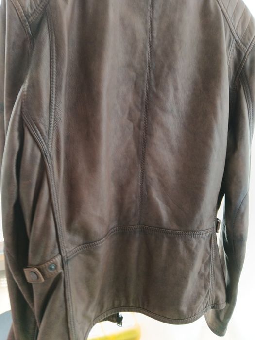 Blusão de cabedal Salsa Jeans tamanho L