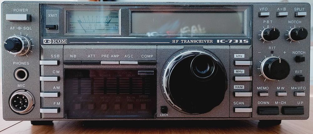 Icom IC-731 HF transceiver SSB, CW, FM, AM 100 WATT Wrocław Krzyki