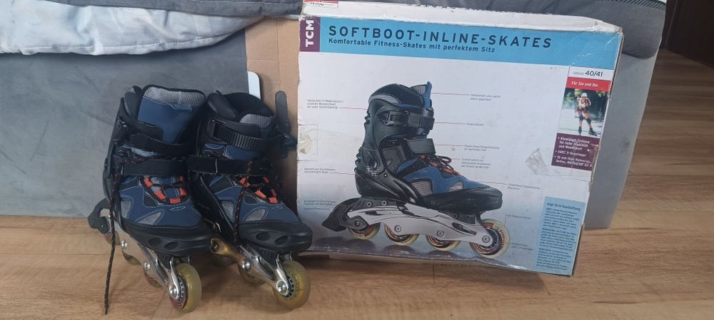 Rolki praktycznie nowe