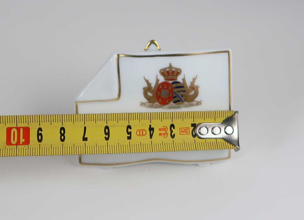 Marcador de mesa Vista Alegre - Armas de El-Rei D. Fernando II