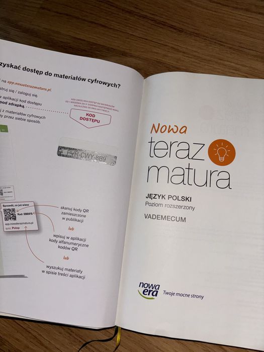 Vademecum Nowa Teraz Matura Polski rozszerzony