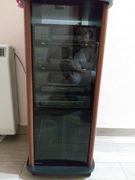 Hi-Fi Technics de 5 CD'S +Radio+Cassetes+ Móvel64552060469251121