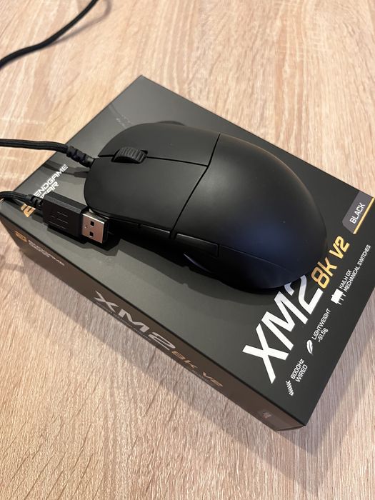 Rato Endgame XM2 8k V2 + Suporte para rato Zowie