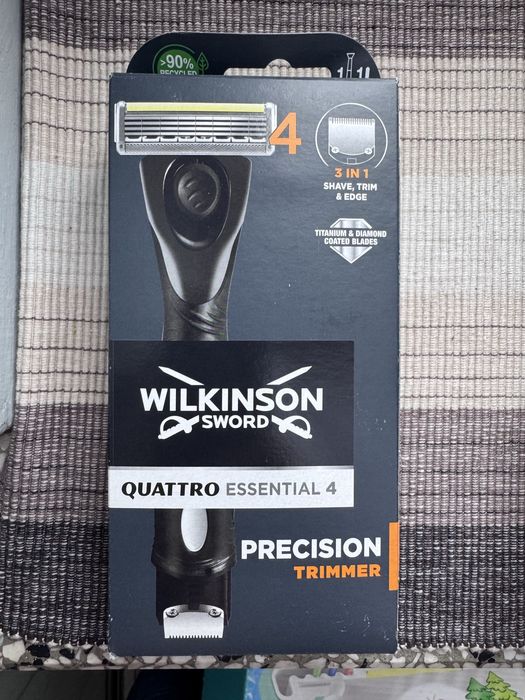 Wilkinson Sword Quattro Titanium Precision Maszynka do Golenia/ 3 w 1