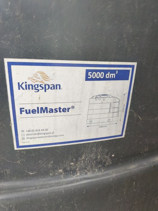 Zbiornik paliwa Kingspam 5000ltr