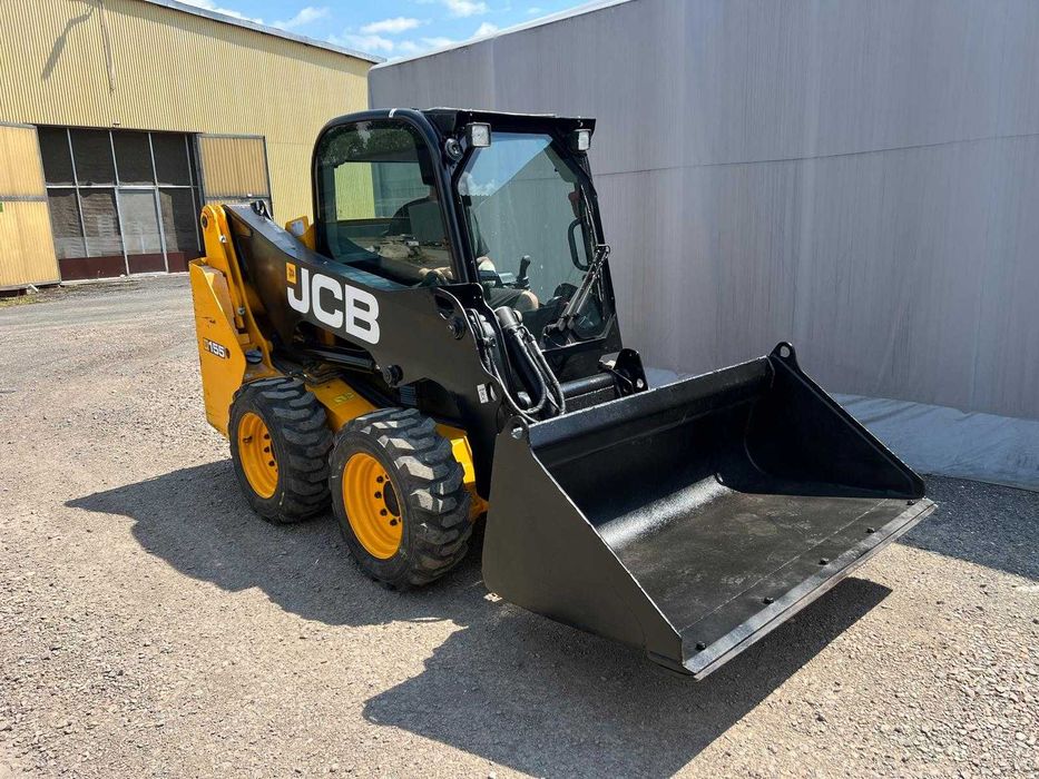 Ładowarka burtowa JCB 155 niski przebieg 2019r łyżka