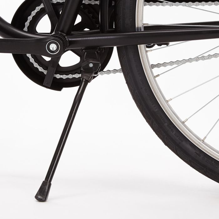 BICICLETA DE CIDADE ELOPS 100 QUADRO BAIXO PRETO