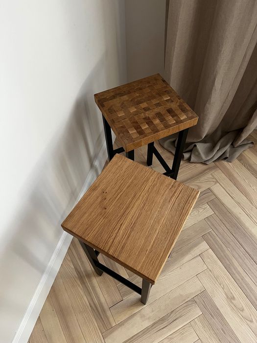Zestaw 2 hokerów. Nowe