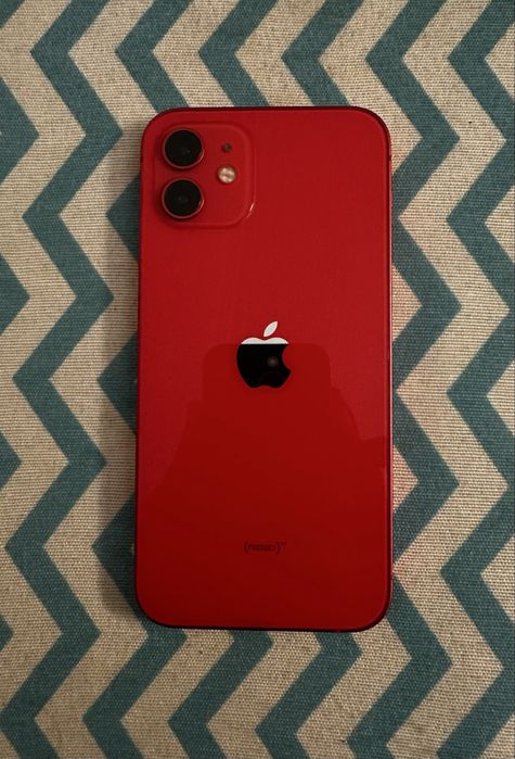 Iphone 12 64gb vermelho como novo
