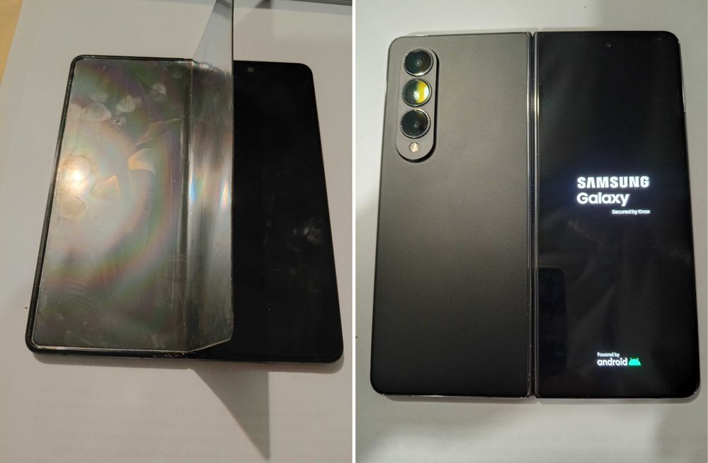 Samsung galaxy z fold 4 12/512 НЕ працює головний дисплей