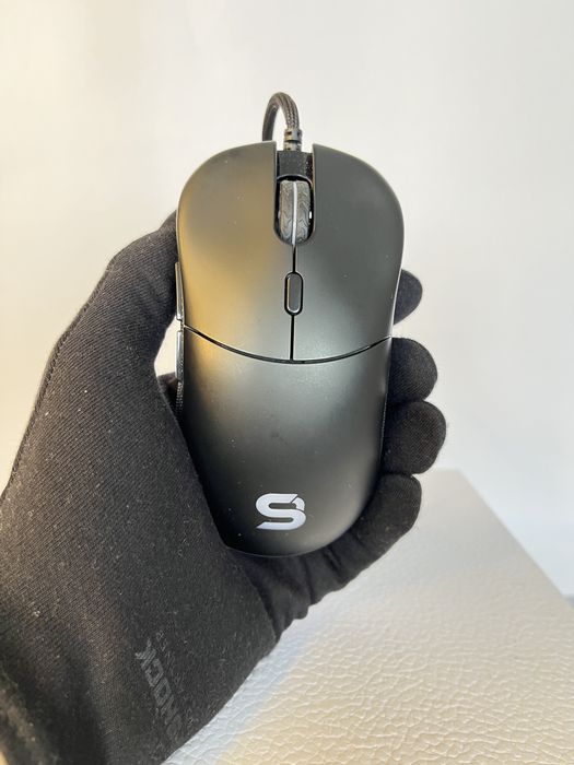 Spc gear  optyczna mysz na kabel USB lekka podświetlana