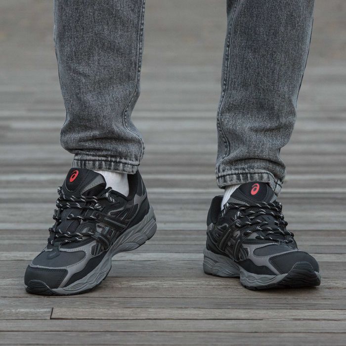Кросівки Кроссовки Asics Gel NYC Black Чёрный Чорний Кросовки повсякденні