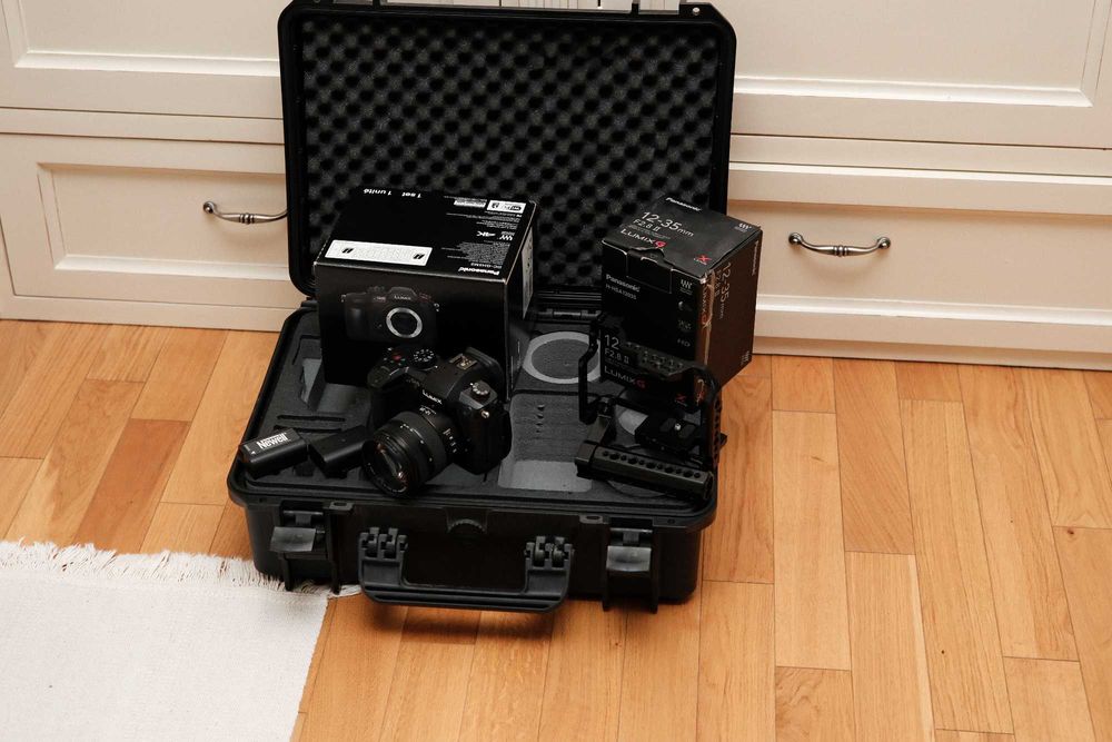 Panasonic lumix GH5M2 12-35 f2.8ii  Walizka, Klatka i inne