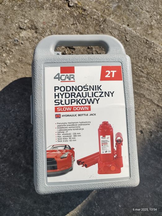 Podnośnik hydrauliczny lewarek