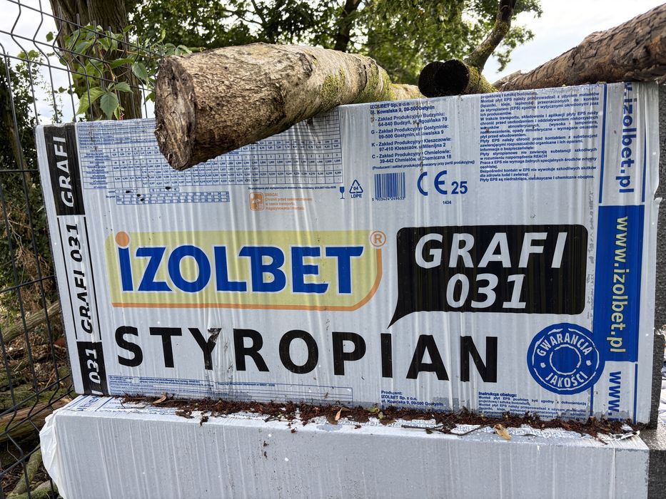 Styropian  izolbet 20cm grafit 031