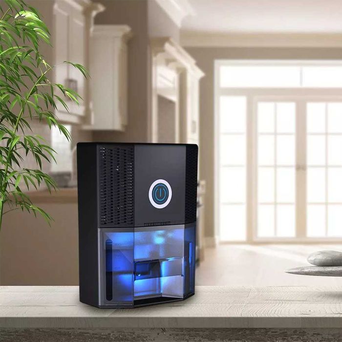 Desumidificador de ar compacto 30m2 1L 18W