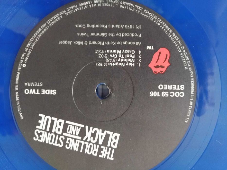 The Rolling Stones * Black And Blue - 1976