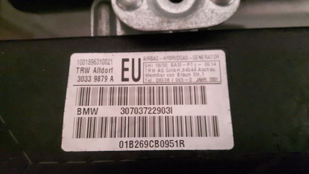 Airbags das Portas da Frente BMW E46