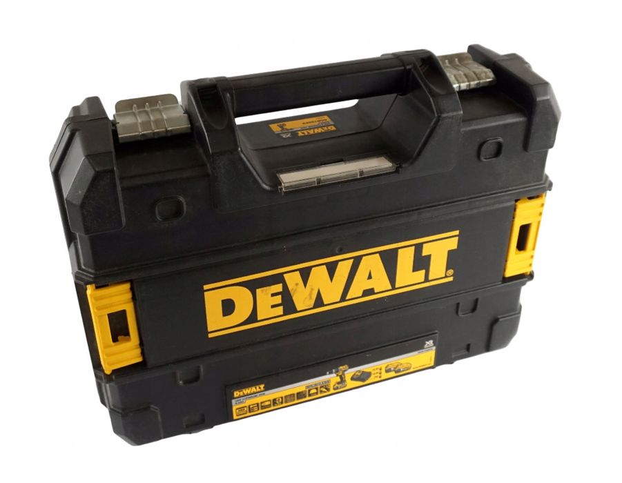 DEWALT Wiertarko Wkrętarka Bezszczotkowa 2x Akumulator Ładowarka Waliz