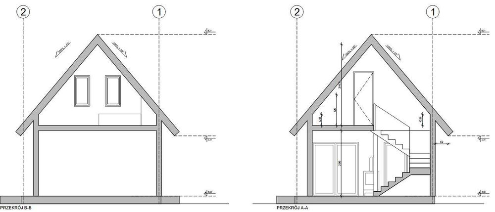 Domek letniskowy Skandi 35m2 zabudowy