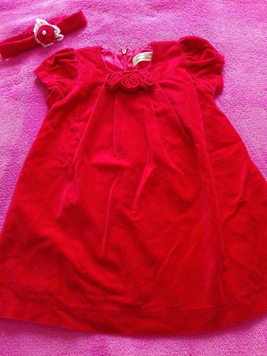 Sukienka cool club rozm.86 świąteczna ideał