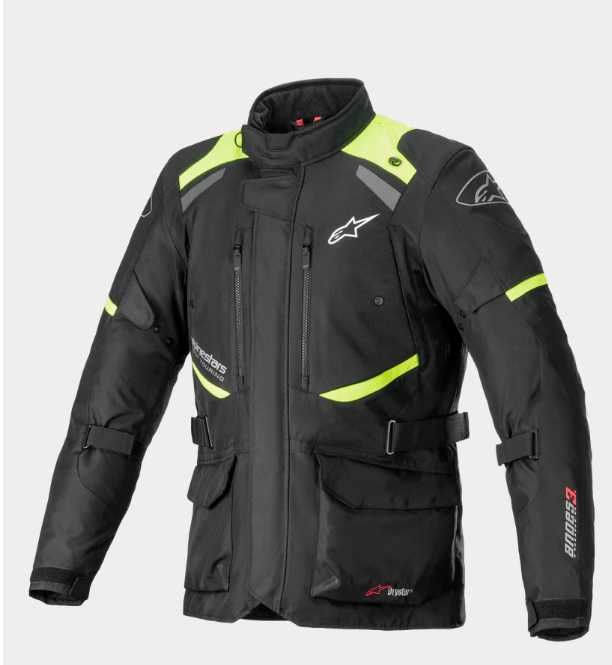 Casaco ALPINESTARS Andes V3 Drystar Black / Yellow Fluor