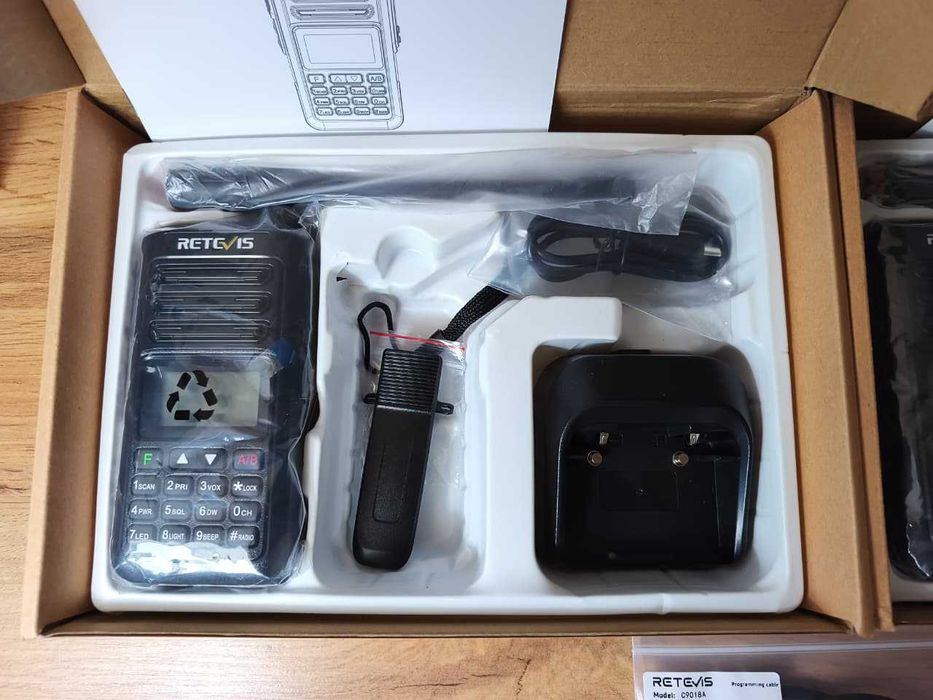 Рація Retevis RA89 - потужність 10Вт, далекобійна, зарядка Type-C