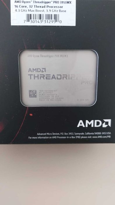 Threadripper PRO 3955WX (do negocjacji)