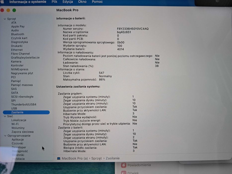 Laptop Apple Macbook Pro M1 Max 2021 16,2" 64 GB / 1 TB 32 rdzenie GPU