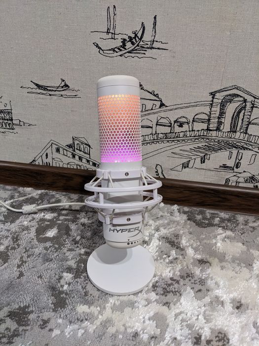 Мікрофон HyperX QuadCast S White