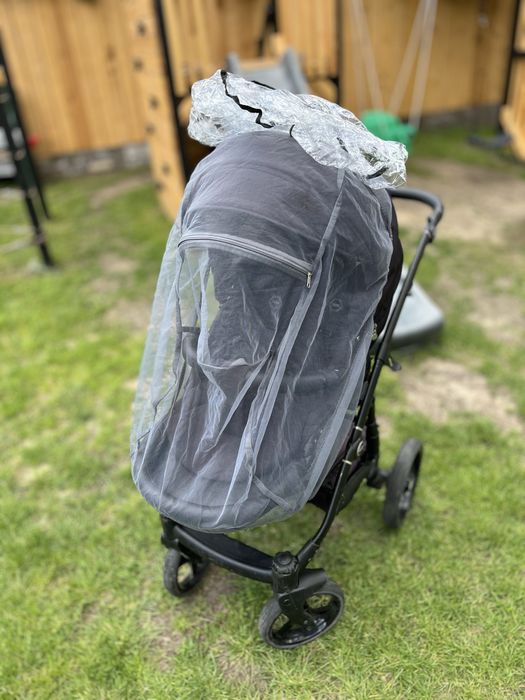 Wózek 2w1 Tako Laret Premium czarny + adaptery