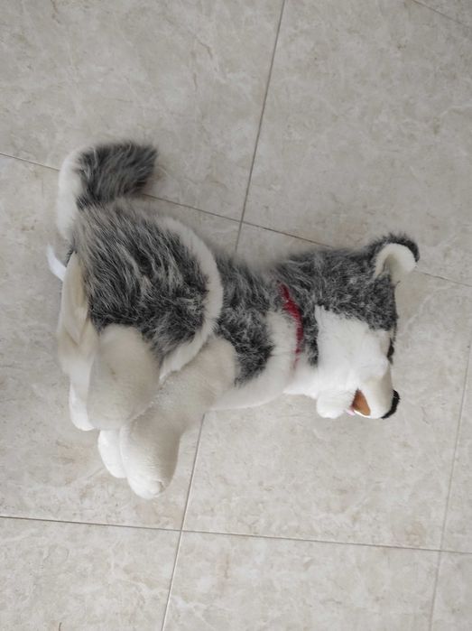 Cão de peluche da "Serra da Estrela"