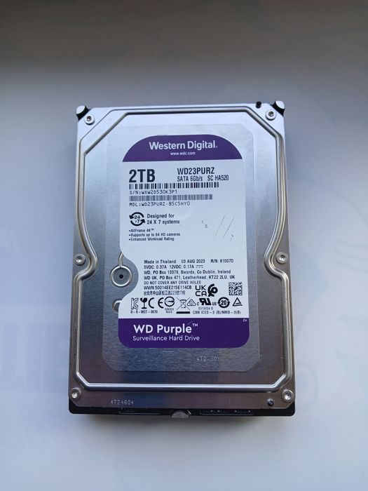 Dysk hdd WD23PURZ 2TB 3,5 cala SATA