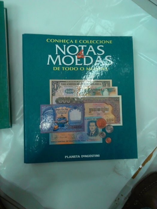 Notas & Moedas de todo o mundo.