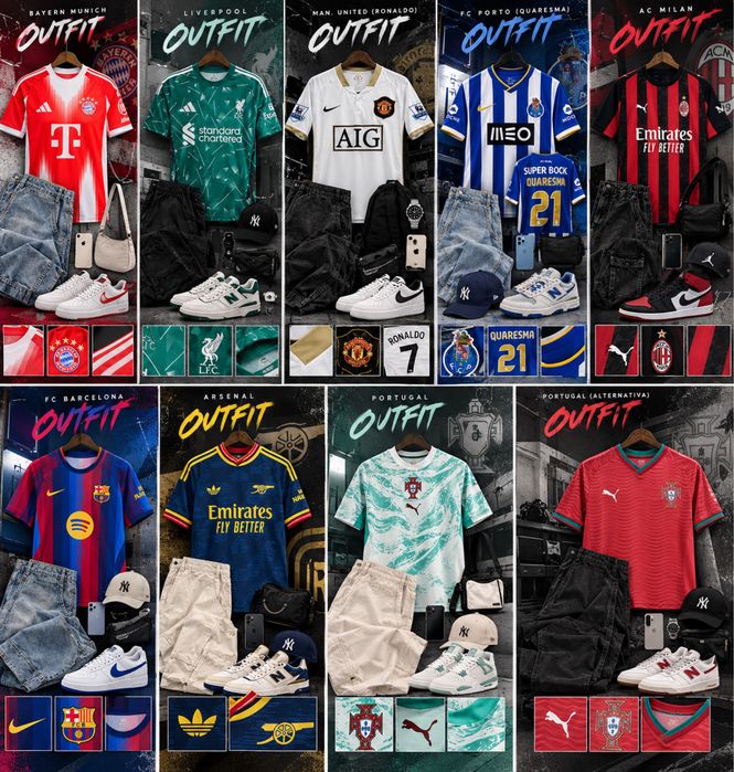 Camisolas de futebol