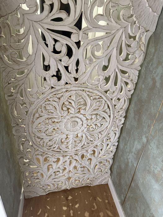 Mandala 160x80 - Quadro - Cabeceira de cama - em madeira