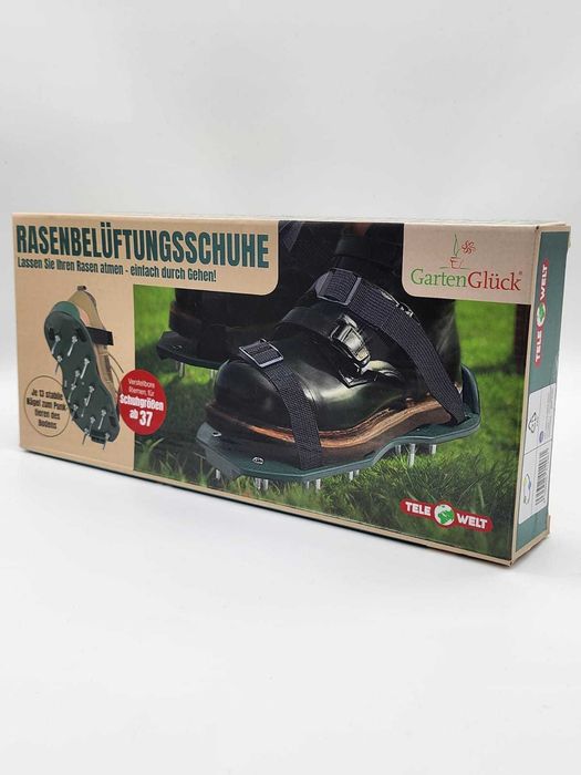 Aerator do trawnika – Nakładki na buty z kolcami