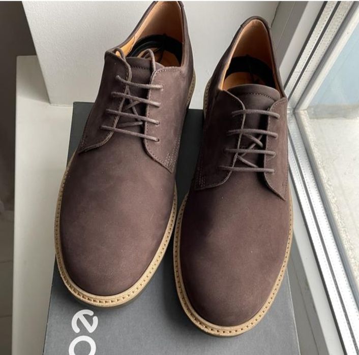 Нові чоловічі туфлі дербі ECCO Metropole London 43 розмір.