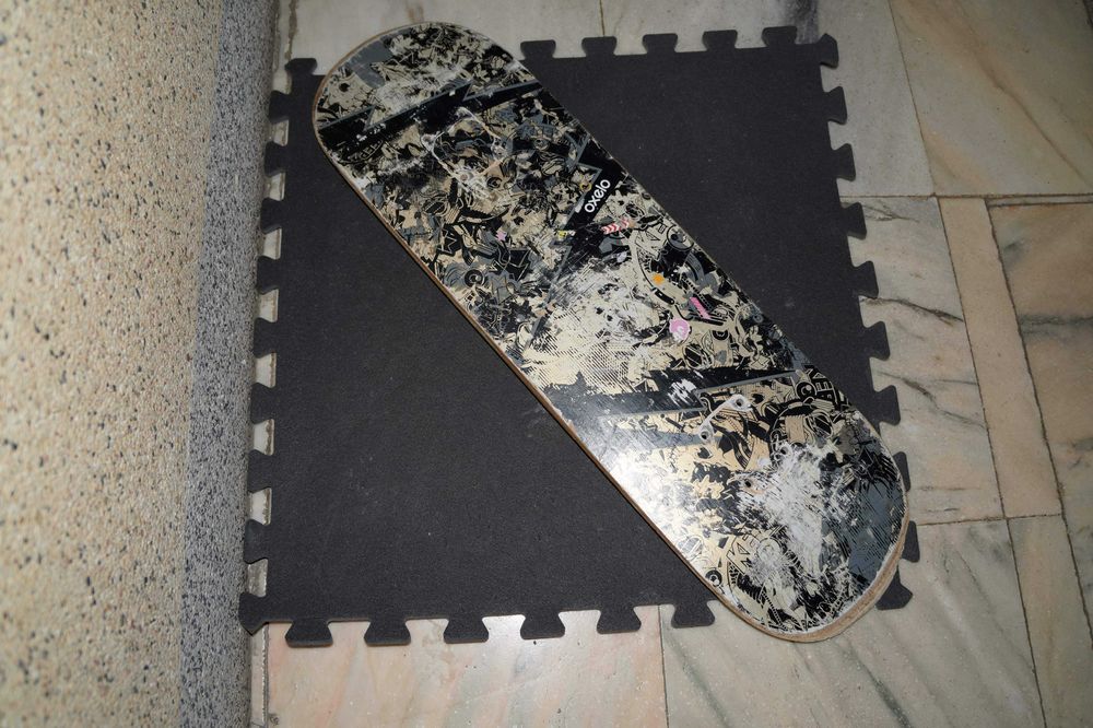 Tábua skate Oxelo: 1 euro