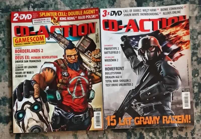 CD Action z roku 2011, 7szt.