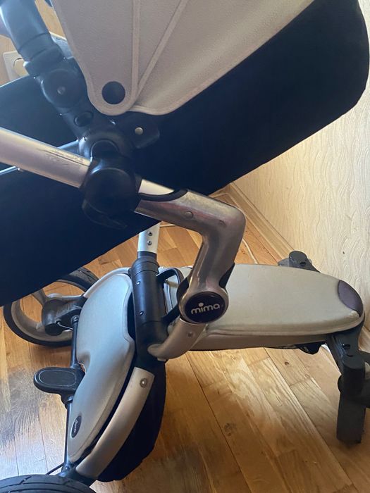 Коляска 2 в 1 Mima Xari Argento срібло