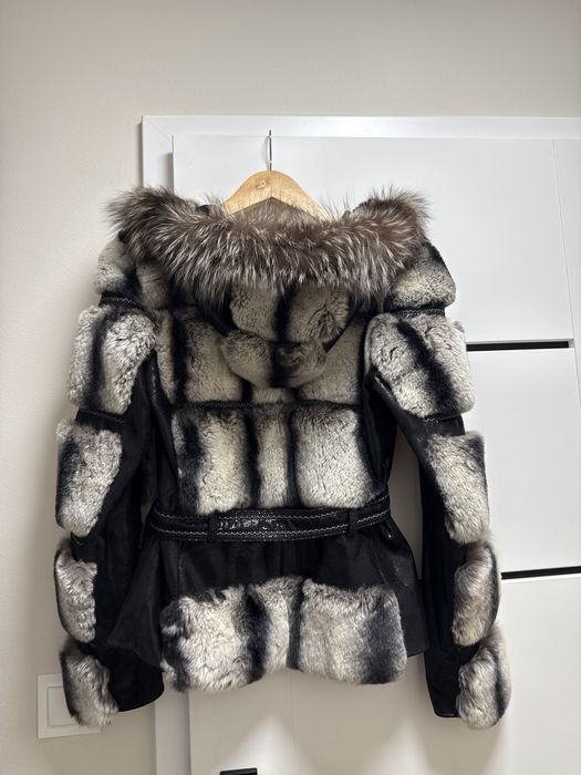 Futro z szynszyla - esencja luksusu! Piekne, miekkie… z paskiem